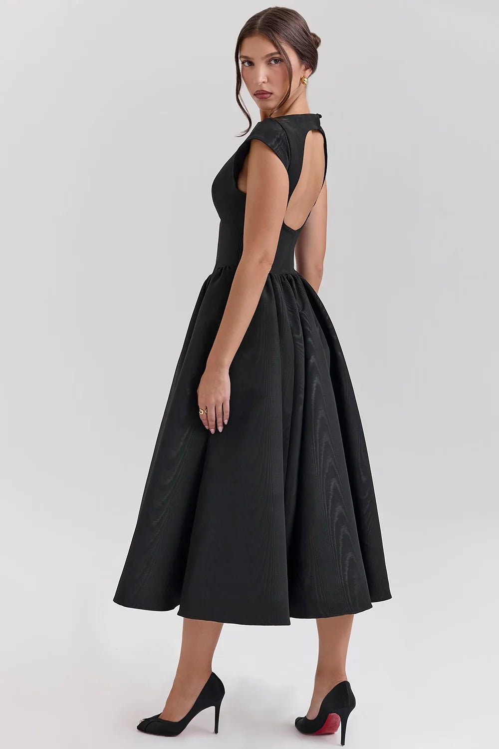Elixana Short Sleeve Spring Dress