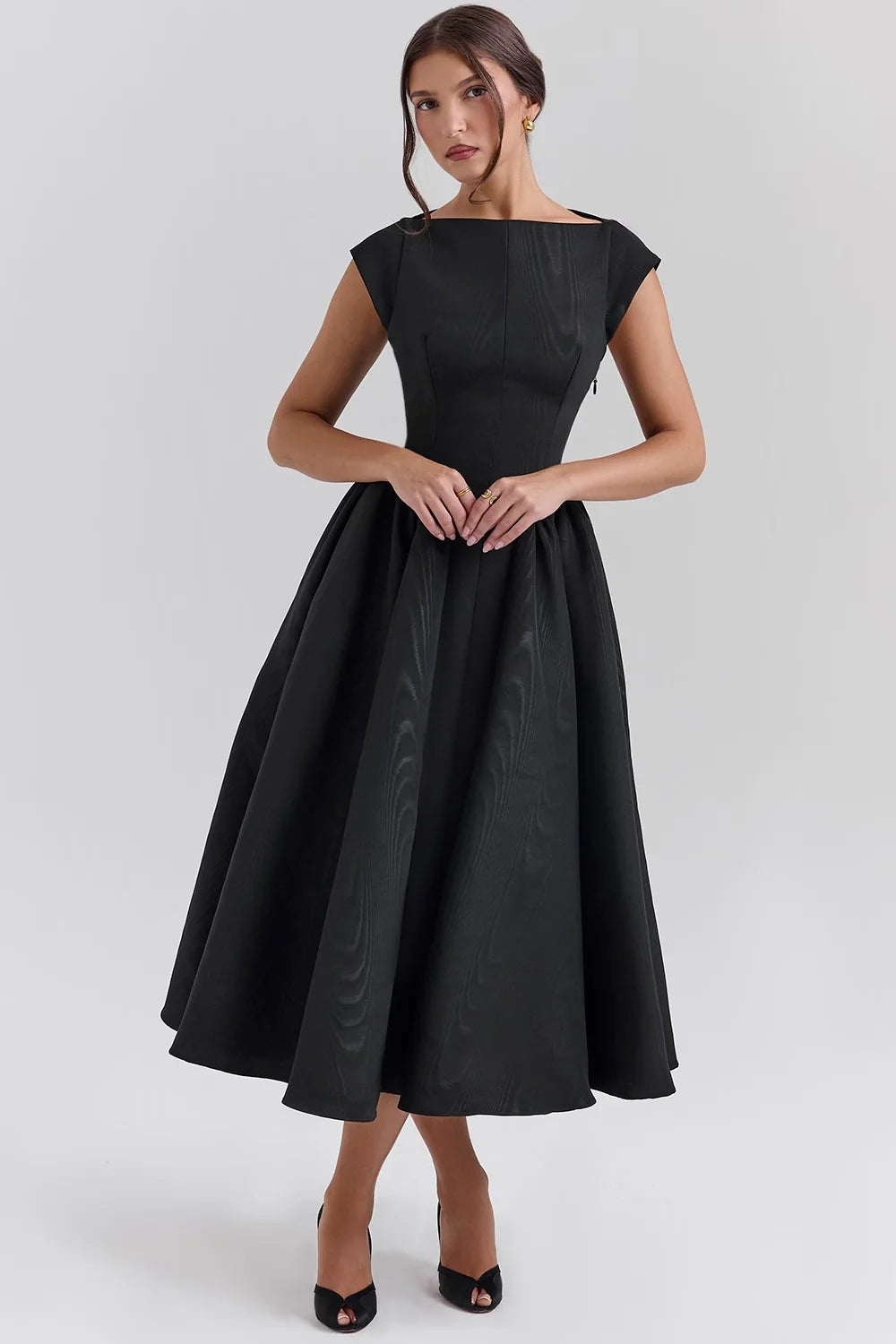 Elixana Short Sleeve Spring Dress