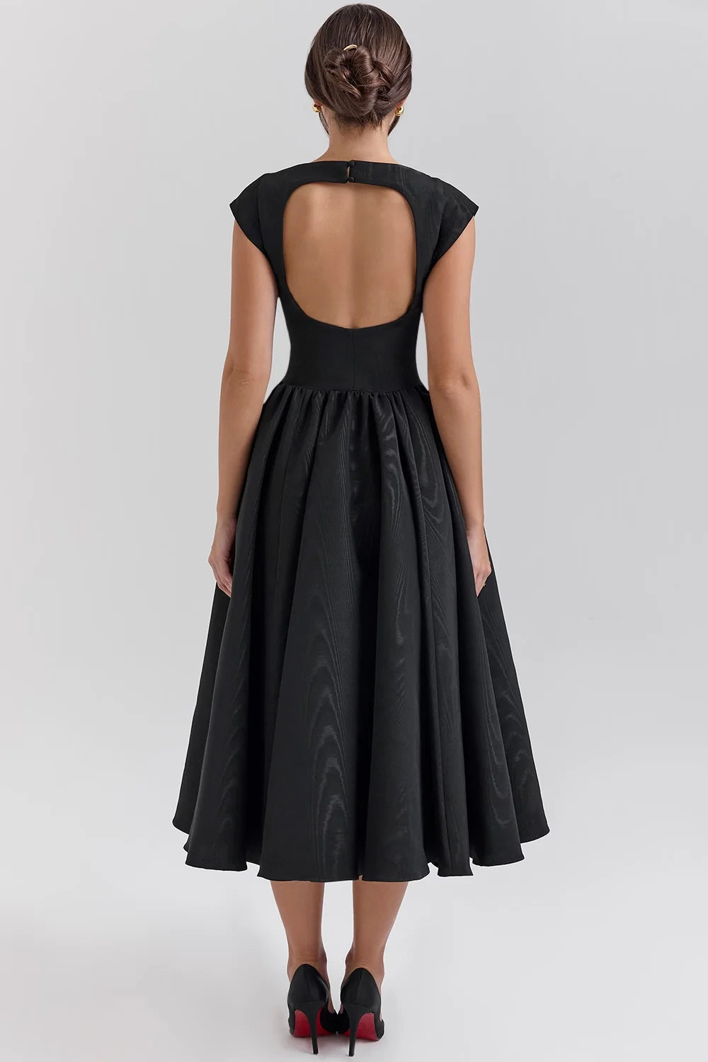 Elixana Short Sleeve Spring Dress