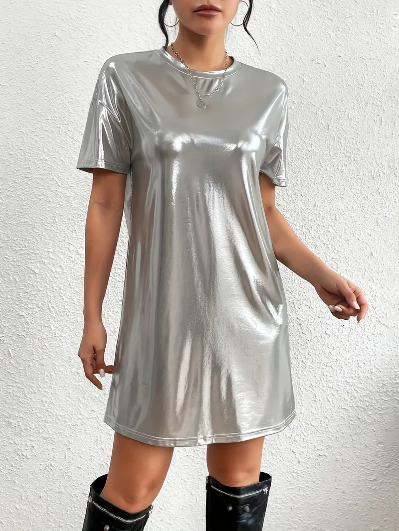 Elixana Metallic Summer Tee