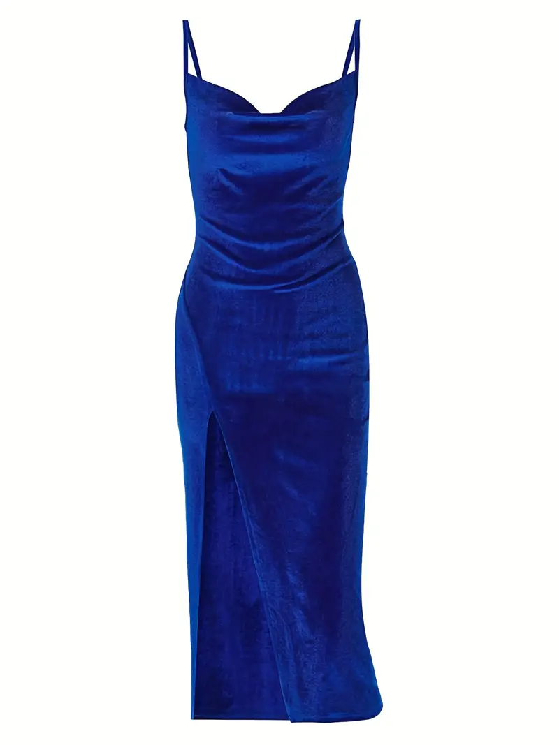 Elixana Split Thigh Dress