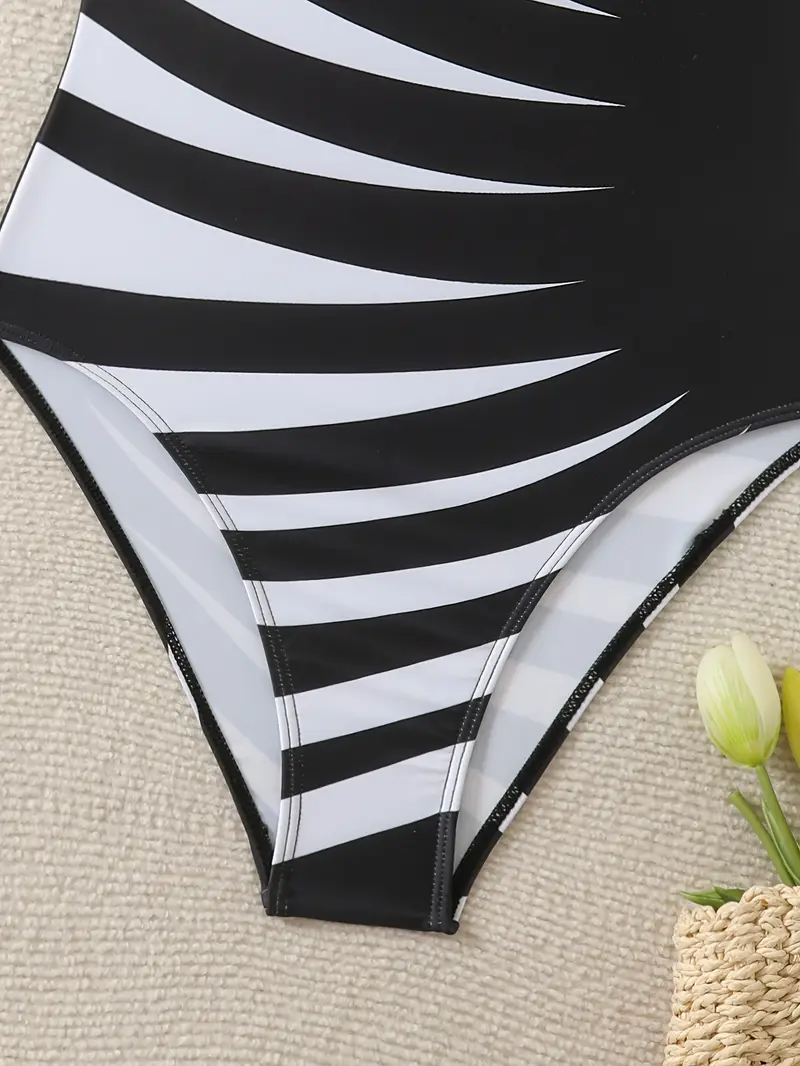 Elixana Zebra Bodysuit