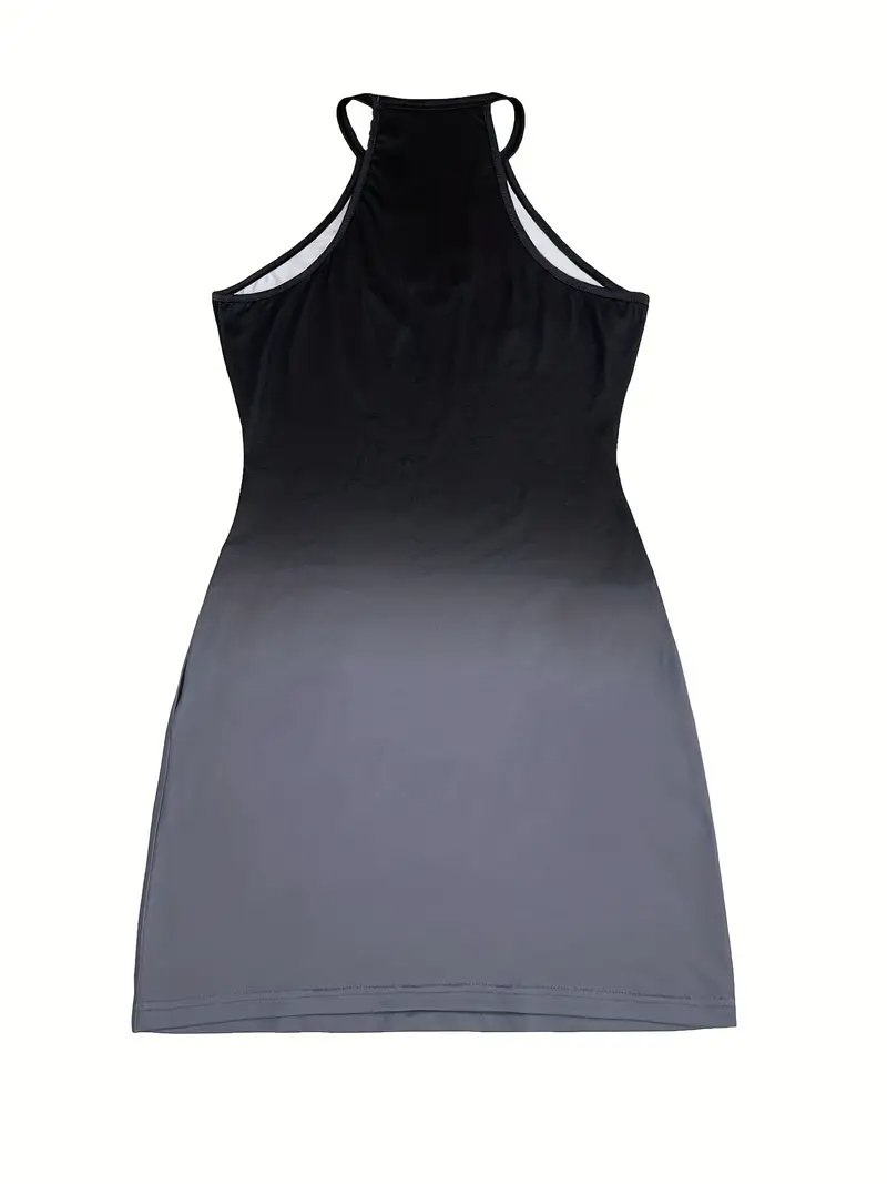 Elixana Off Shoulder Gradient Dress