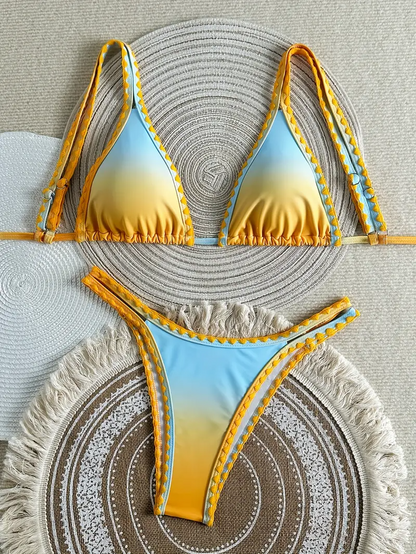 Elixana Gradient Bikini Set