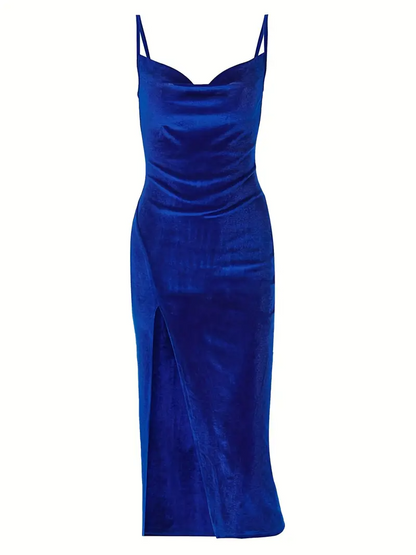 Elixana Split Thigh Dress